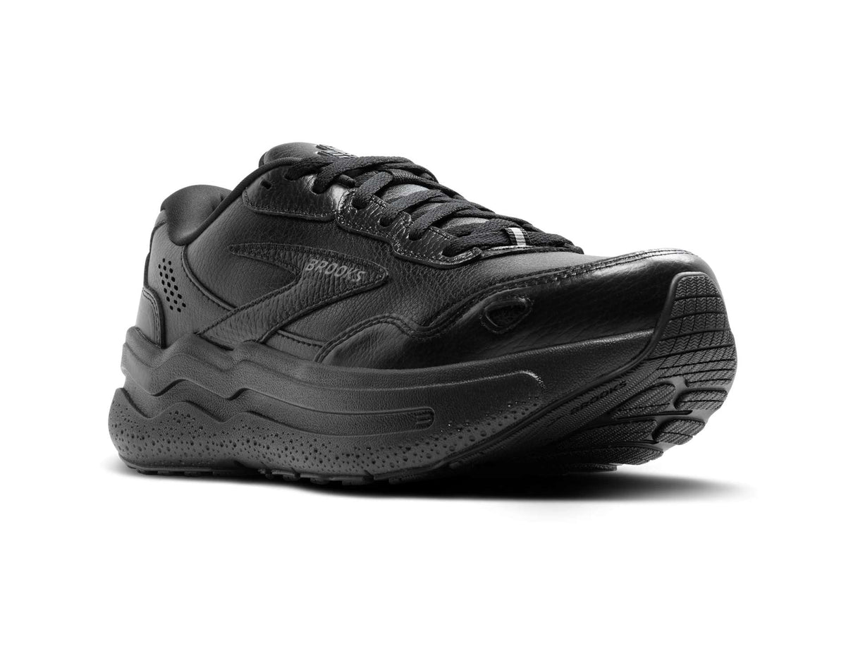 Brooks Ghost Max 2 Leather Womens Wide Running Shoes